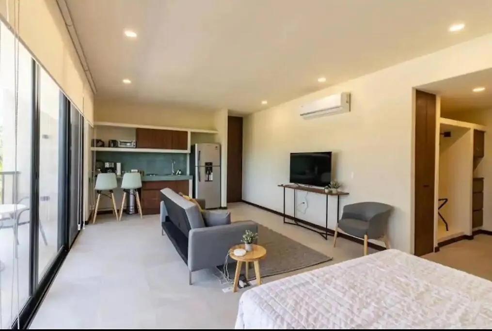 Chic Loft Steps From The Beach Isla Holbox Daire